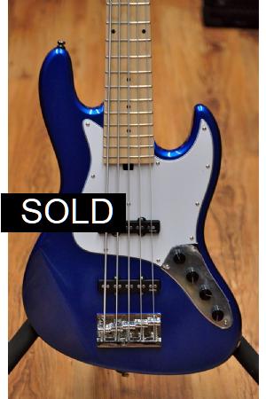 Sadowsky Metro Express 21 Vintage JJ 5 Solid Ocean Blue Metallic Sadowsky Metro Express 21 Vintage JJ 5 Solid Ocean Blue Metallic